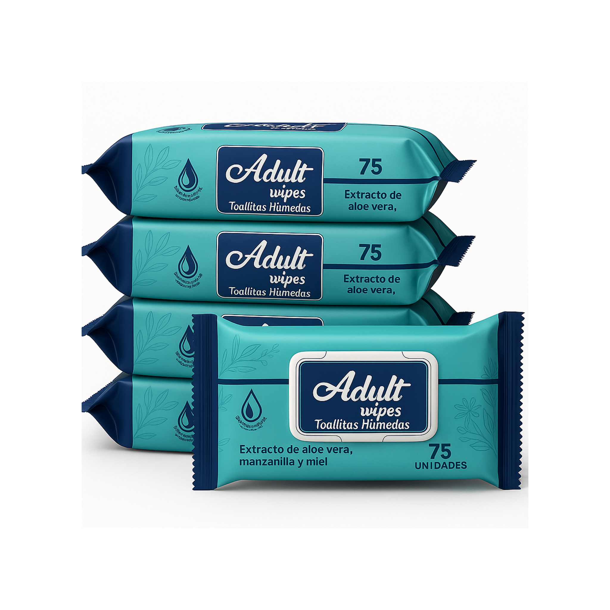 Toallitas Húmedas Adulto (Adult Wipes) Arrojables en inodoro